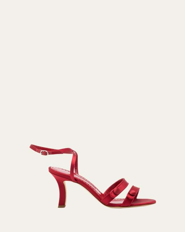 Neusita Satin Sandals